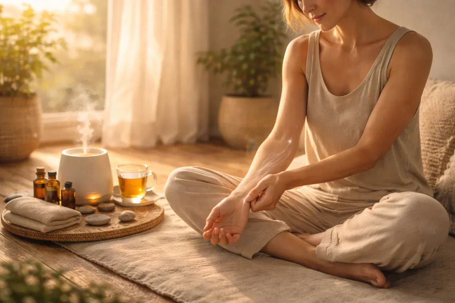 Aromatherapy Acupressure for Beginners: A Step-by-Step Guide to Self-Care at Home