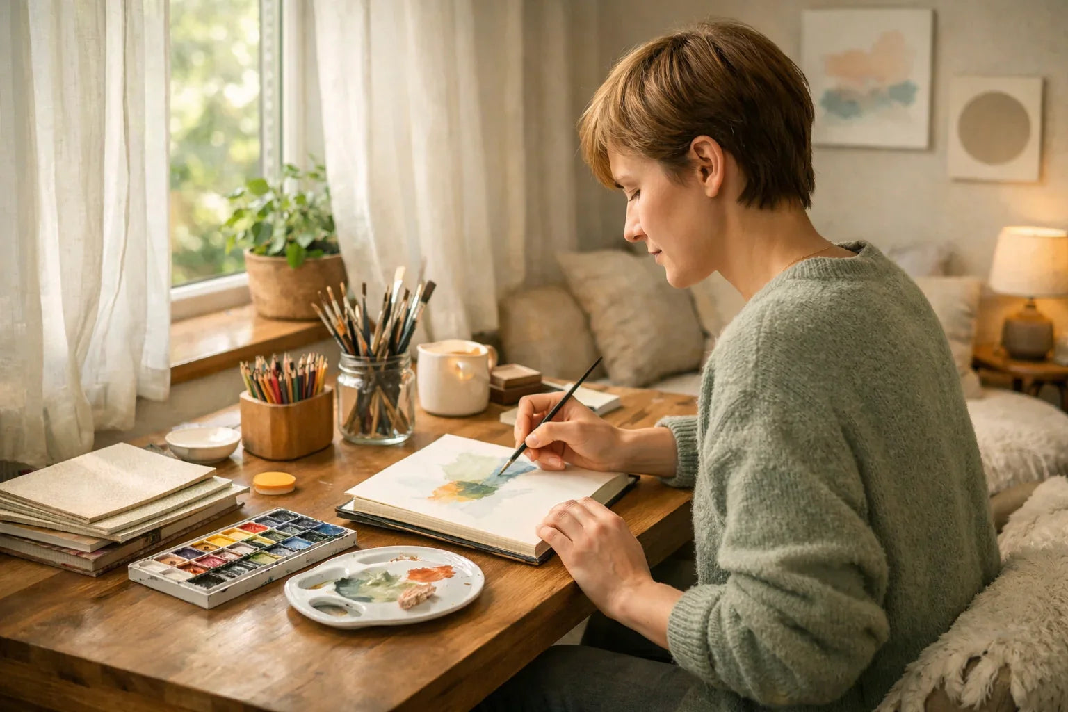 Expressive Art Exercises for Emotional Regulation: Creative Tools to Calm the Mind