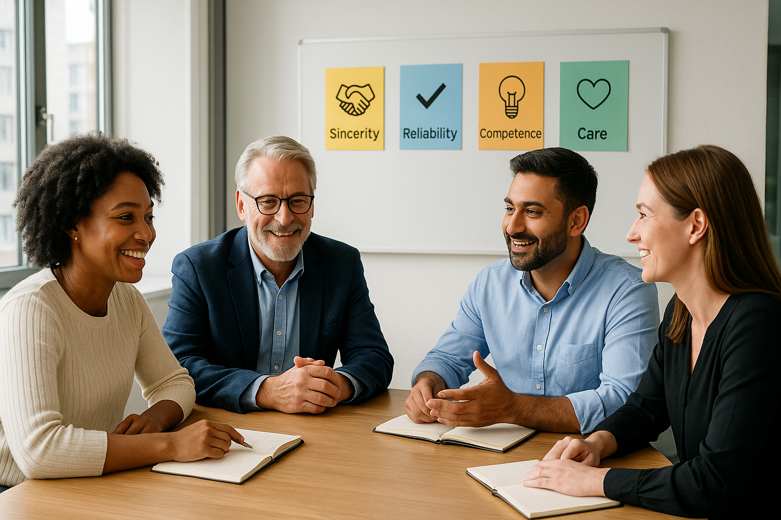 The Four Dimensions of Trust: Lessons from The Thin Book of Trust