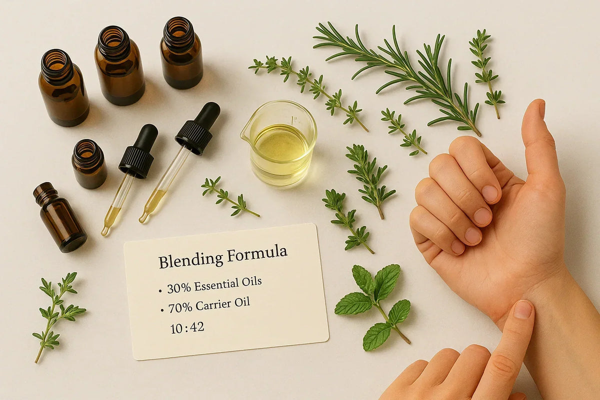 How to Blend Essential Oils for Acupressure Sessions: A Simple Formula for Effective Healing