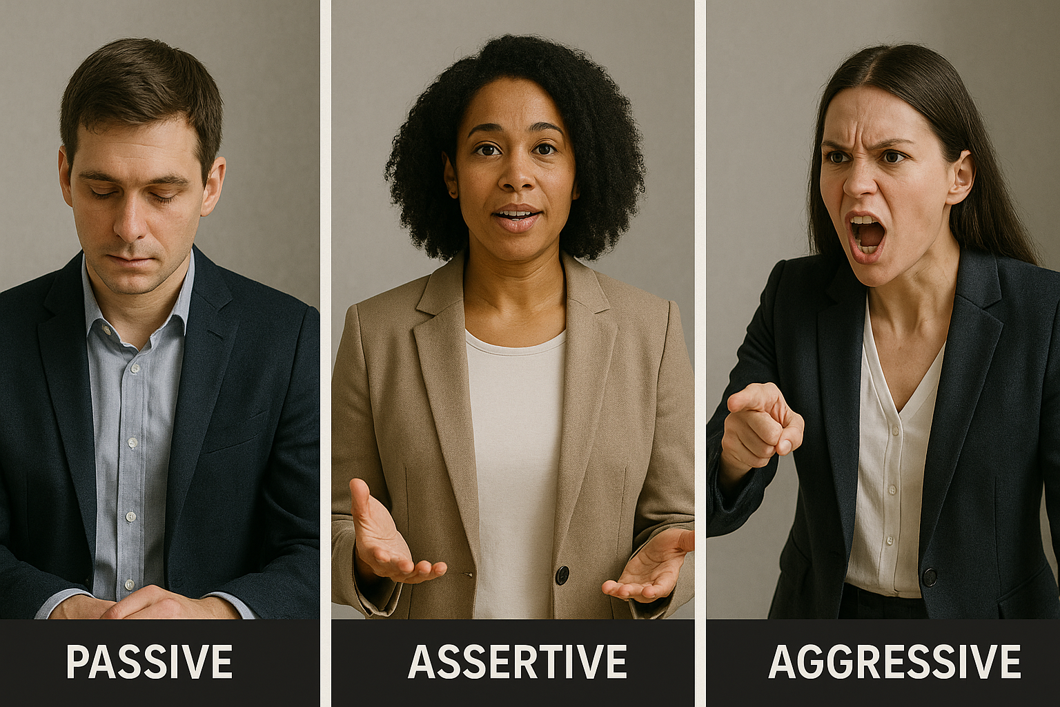 The Three Communication Styles: How to Move from Passive or Aggressive to Assertive