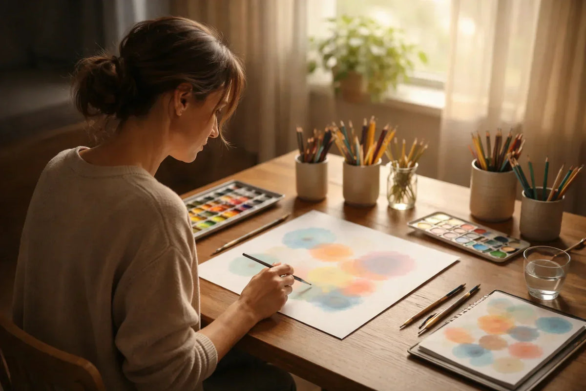 Using Art Therapy to Support Emotional Regulation in Real Time