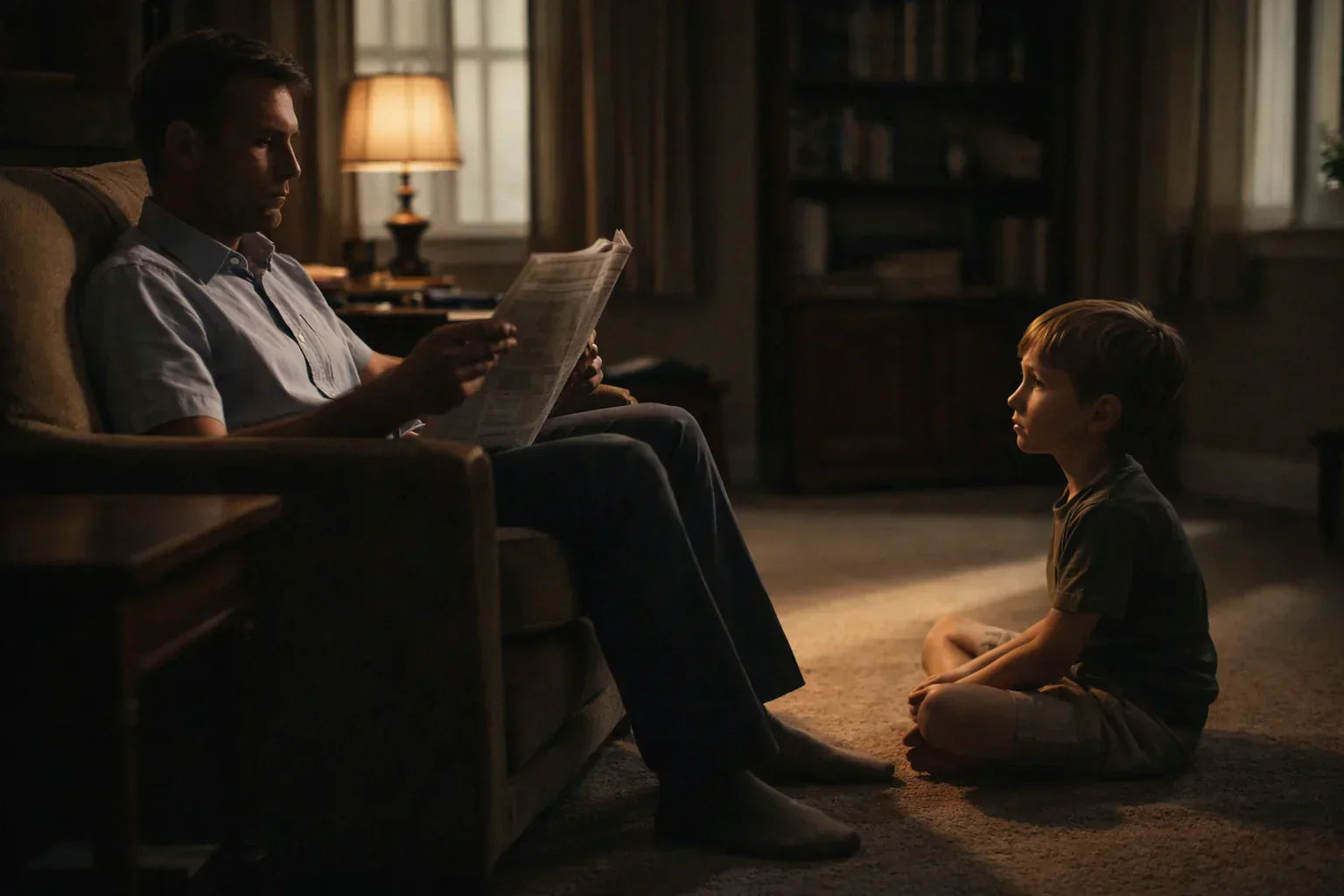 When Respect Replaces Love: The Emotional Distance in Traditional Fatherhood